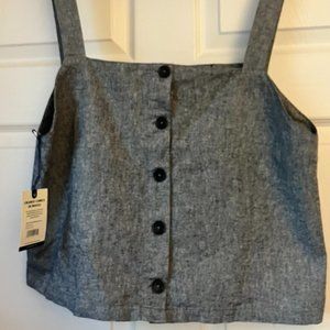 SoftHemp Reversible Button Tank -United By Blue, NWT , Size XL